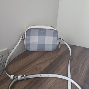 Coach Plaid Crossbody Bag